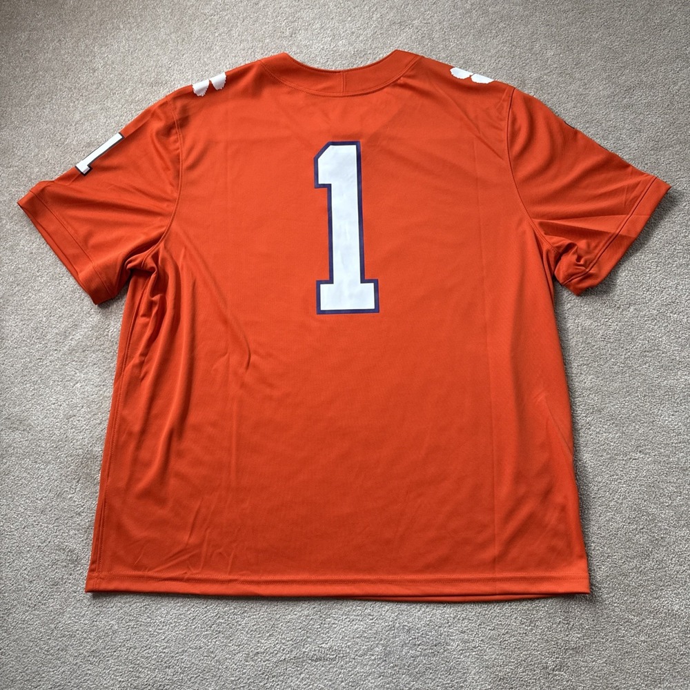 NWT Clemson Tigers Nike Engineered Limited Football Jersey Mens XXL Orange - Picture 6 of 10